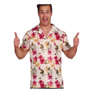 Hawaiiskjorta med Blommor - Medium