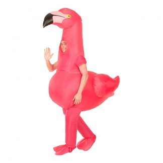 Uppblåsbar Flamingo Maskeraddräkt - One size